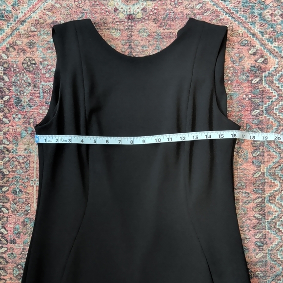 Calvin Klein Black Asymmetrical Dress - Picture 6 of 7